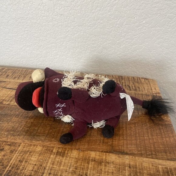 Disney The Lion King Broadway Musical Pumba 10” Plush Stuffed Animal Warthog, - Picture 7 of 9
